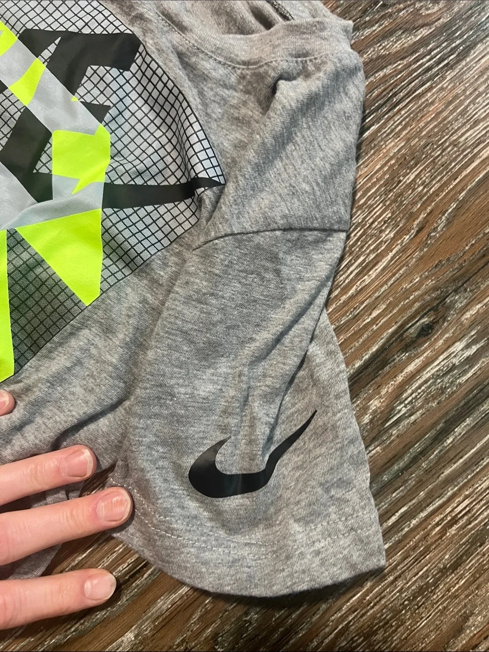 Nike Boys Gray Medium T Shirt Bundle